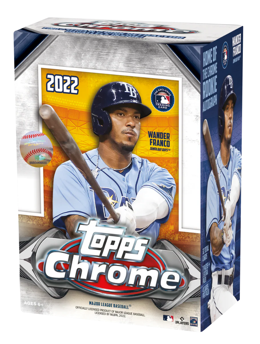 2022 Topps Chrome Baseball Blaster Box