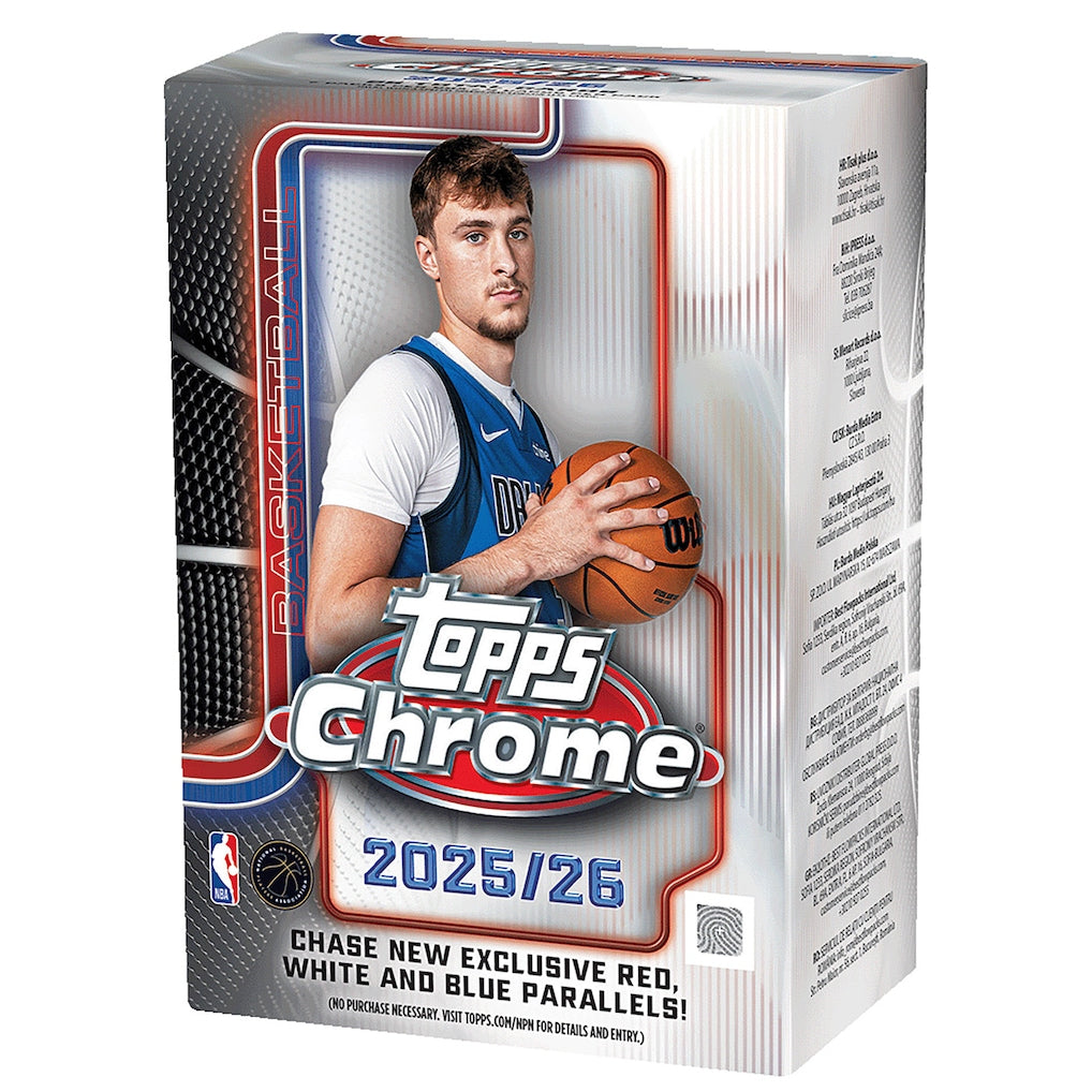 2025-26 NBA Topps Chrome Basketball Blaster Box