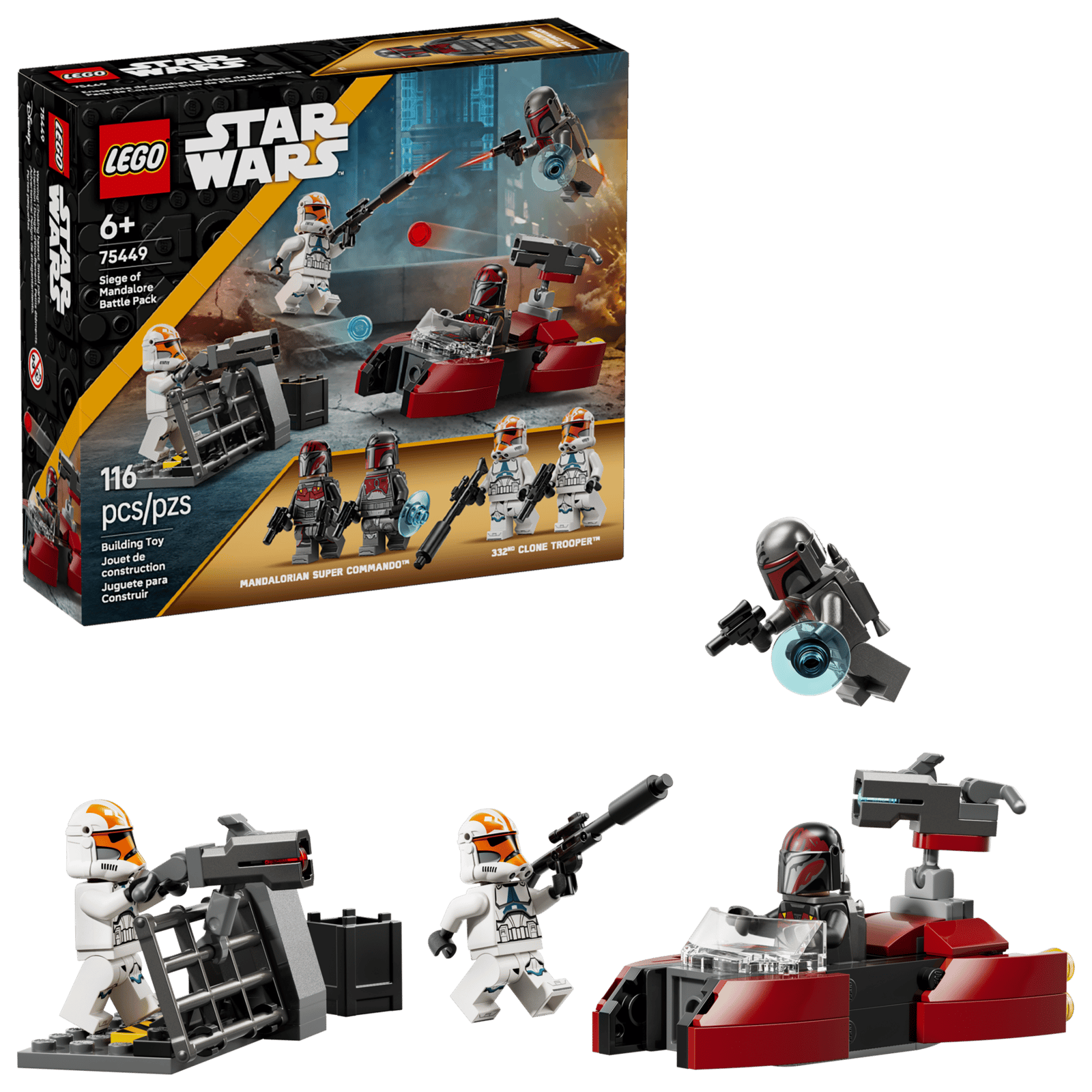 Lego 75449 Star Wars Siege of Mandalore Battle Pack