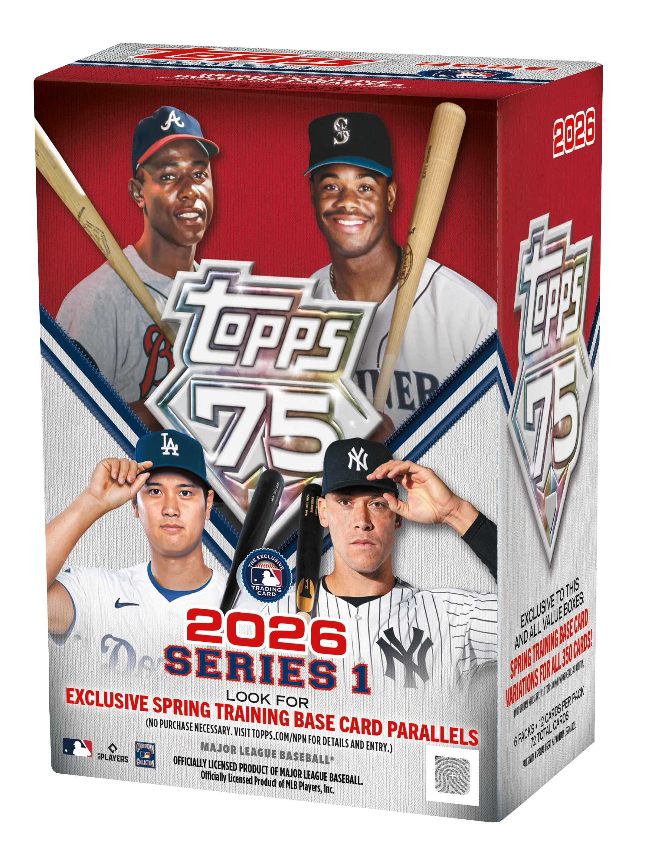 2026 Topps 75 Series 1 MLB Baseball Blaster Box