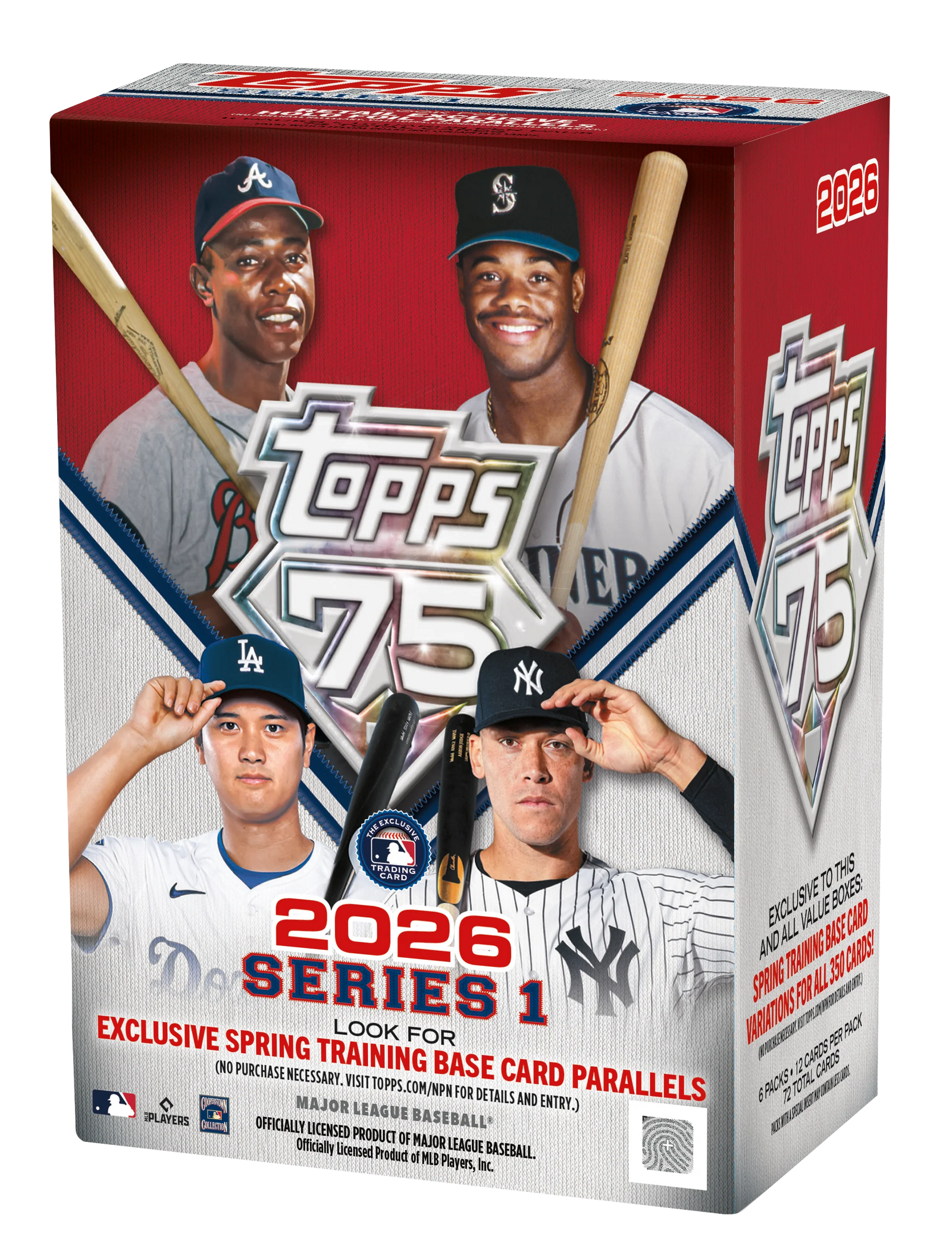 2026 Topps 75 Series 1 MLB Baseball Blaster Box