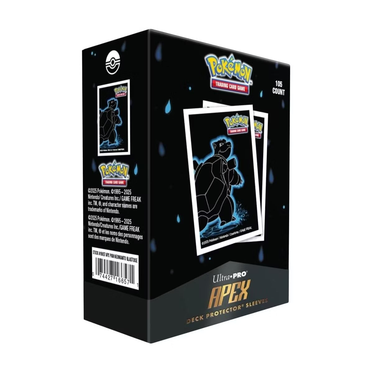Ultra-Pro Apex Blastoise Sleeves