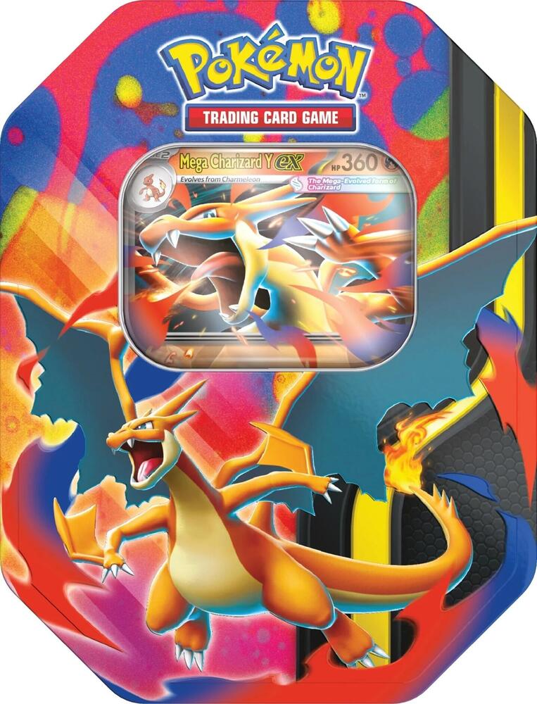 Mega Charizard Tin Pokemon