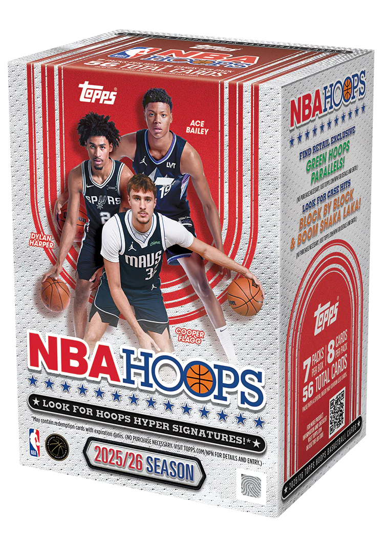 2025-26 Topps NBA Hoops Basketball Blaster Box