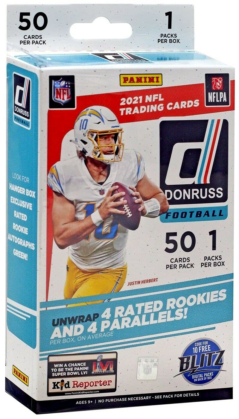 2021 NFL Panini Donruss Football Hanger Box (C1)