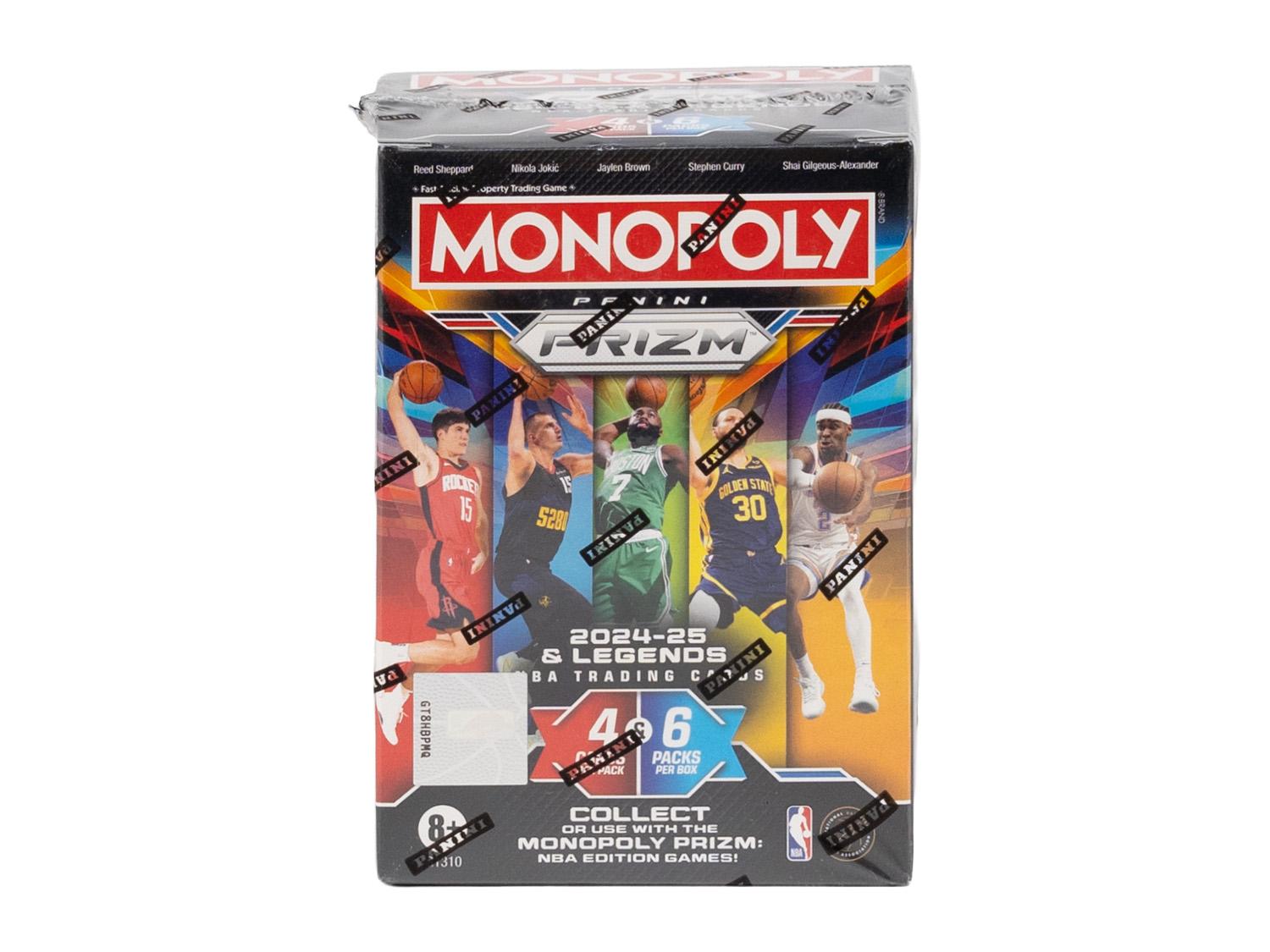 2024-25 NBA Panini Prizm Monopoly Basketball Blaster Box