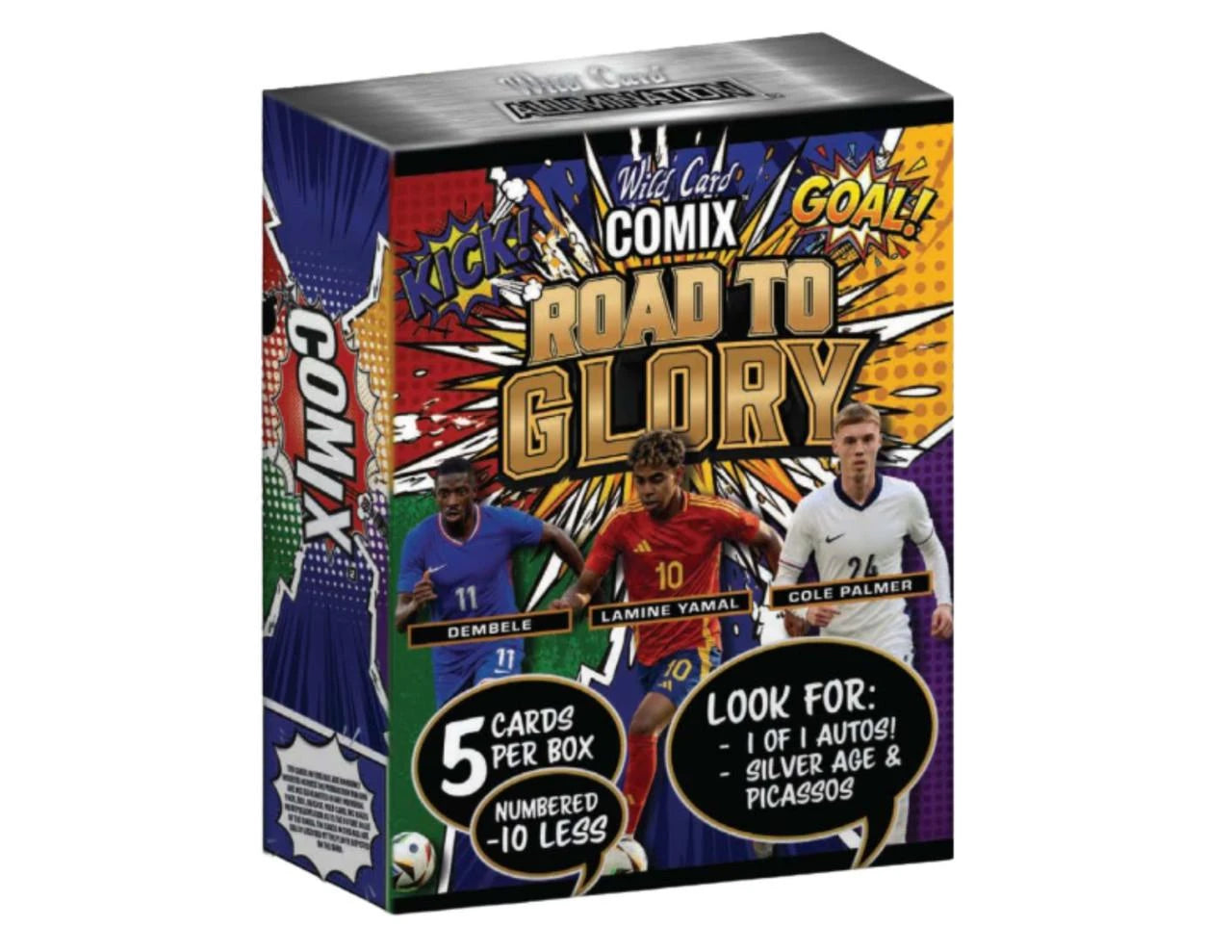 2026 Wild Card Comix Soccer Road to Glory Hobby Box