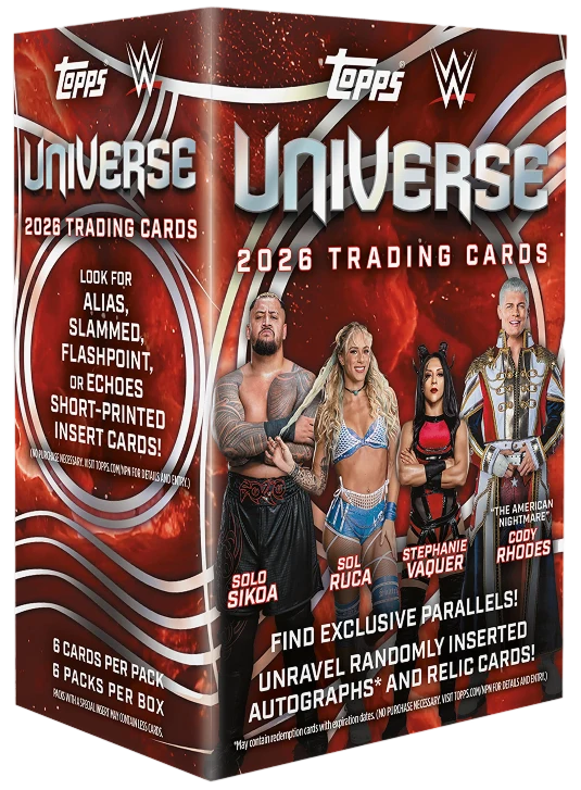 2026 Topps Chrome WWE Wrestling Blaster Box
