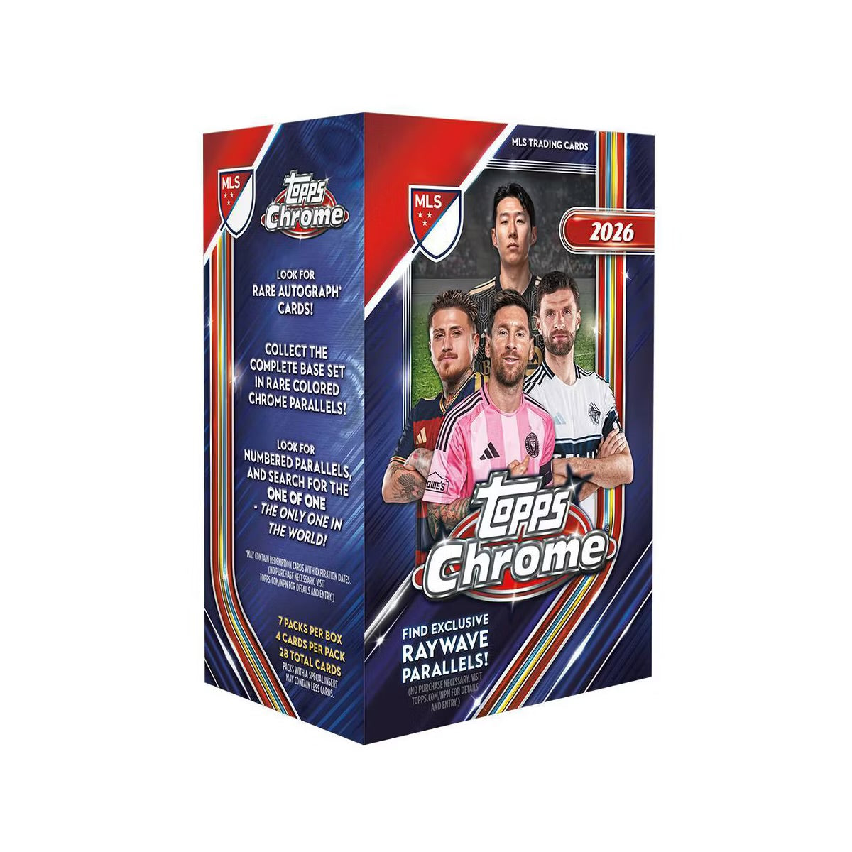 2026 Topps Chrome MLS Soccer Blaster Box